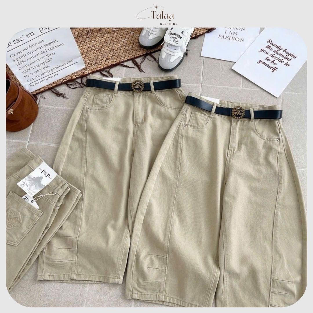 Quần Jean Lửng Thêu TaLaa Clothing TL-024 - Ảnh 5