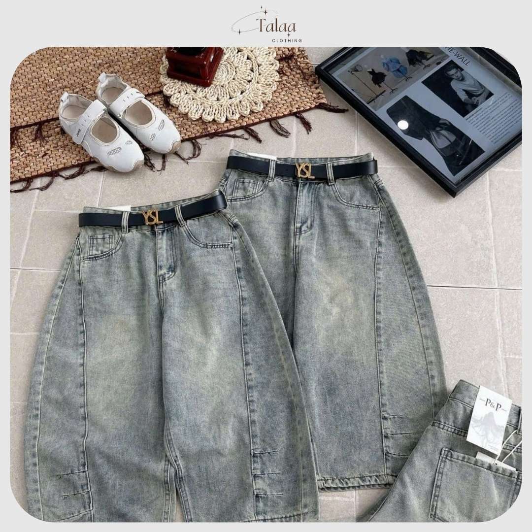 Quần Jean Lửng Thêu TaLaa Clothing TL-024 - Ảnh 7