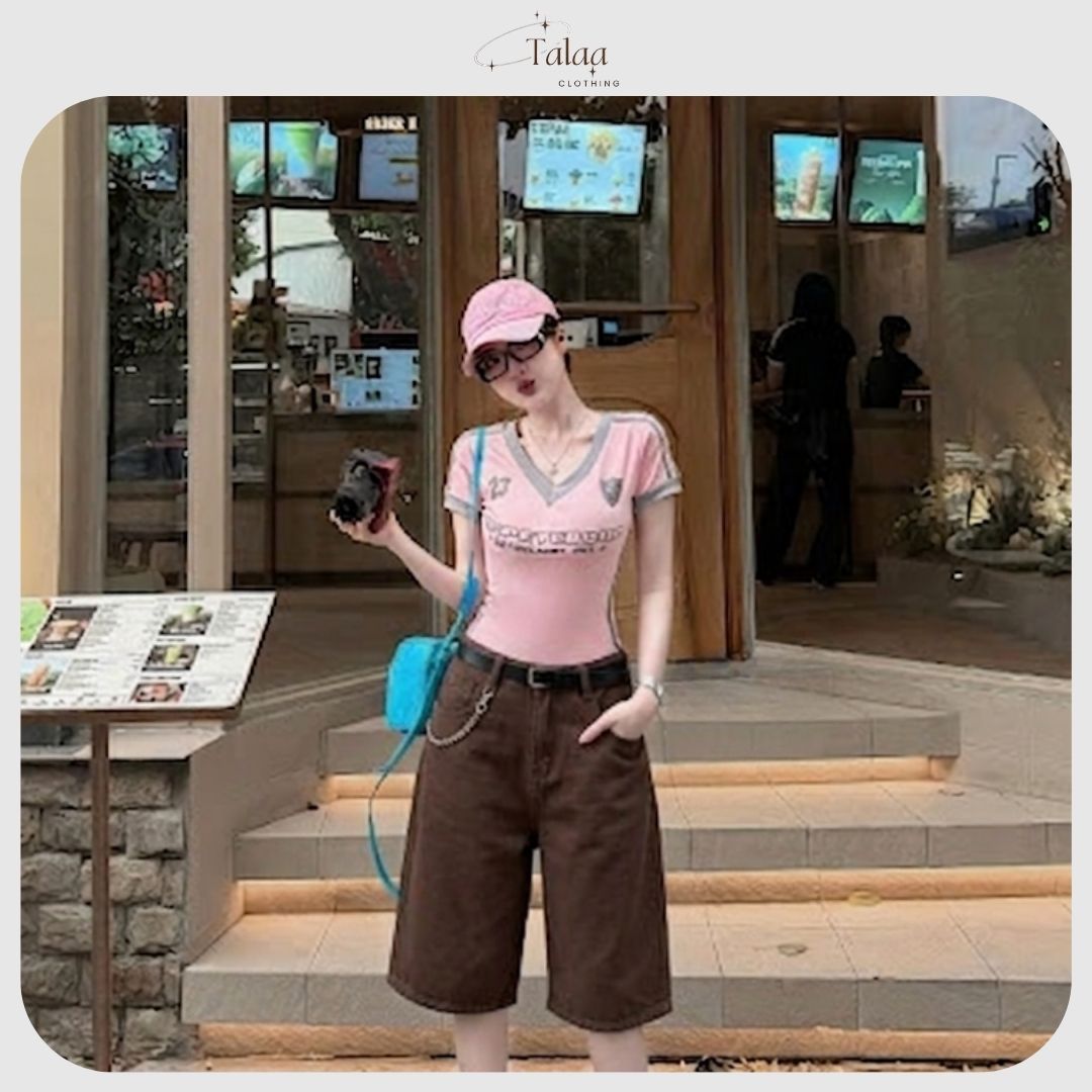 Quần Jean Lửng Thêu TaLaa Clothing TL-024 - Ảnh 8